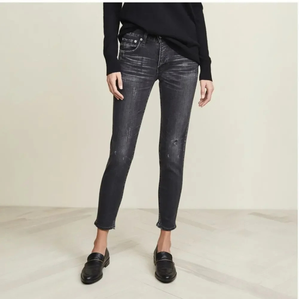 Moussy vintage Velma Black Skinny Jeans